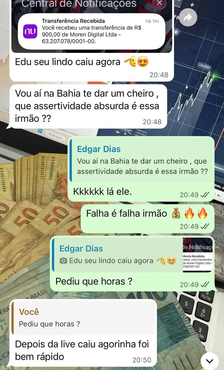 Comprovação real de aluno 3