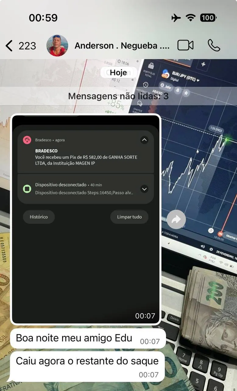 Comprovação real de aluno 6